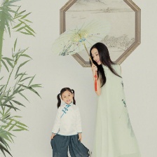 賈乃亮?xí)褚患胰谔鹈蹖懻?甜馨穿粉裙公主范兒足