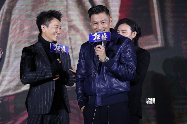 监制黄柏高,导演李子俊携主演张晋,余文乐,吴樾亮相