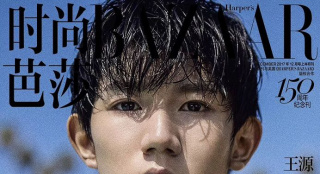 王源登《时尚芭莎》闭年刊双封 助力芭莎公益慈善