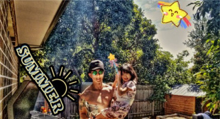 吳尊曬“肉香四溢”照片 這是烤肉還是秀肌肉？