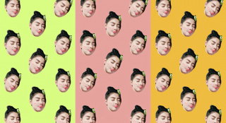 张天爱晒魔性“壁纸” 回复“网友”一激动写错字