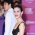 卢靖姗性感红唇造型惊艳 黑色长裙优雅女神范儿