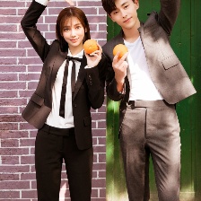 Angelababy新剧路透图曝光 甜美中介小妹很养眼！