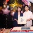 潘粤明为“老婆”马丽庆生 挥毫泼墨：永远十八岁