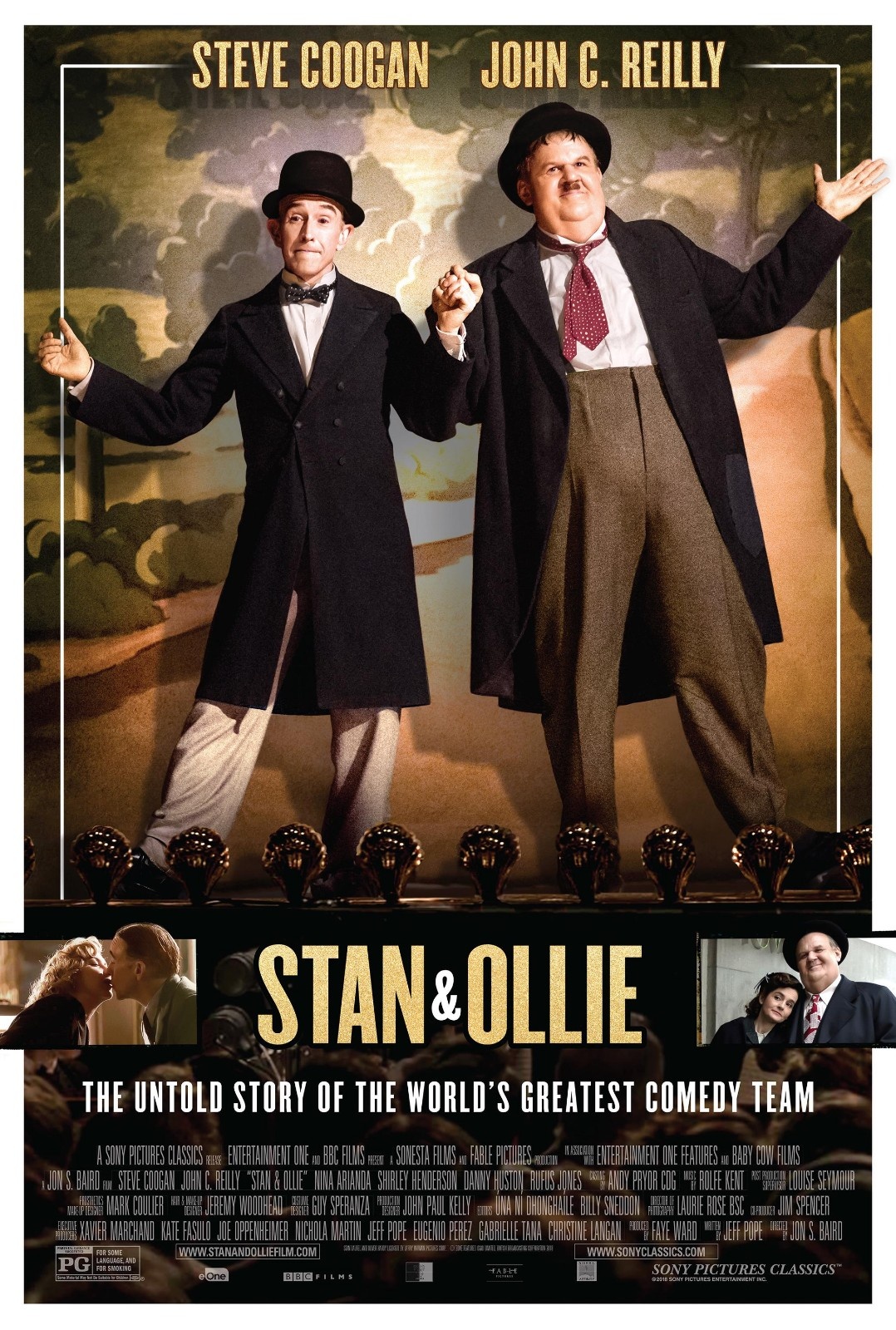 《斯坦和奥利》预告 演绎上世纪银幕最佳喜剧搭档