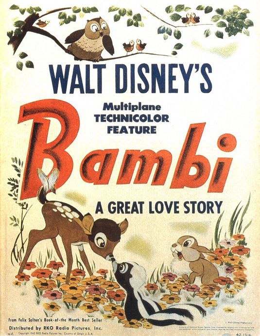 唐·拉斯科逝世 迪士尼元老曾制作《小鹿斑比》
