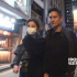 阿Sa與男友再放閃！ 深夜十指緊扣散步回愛巢
