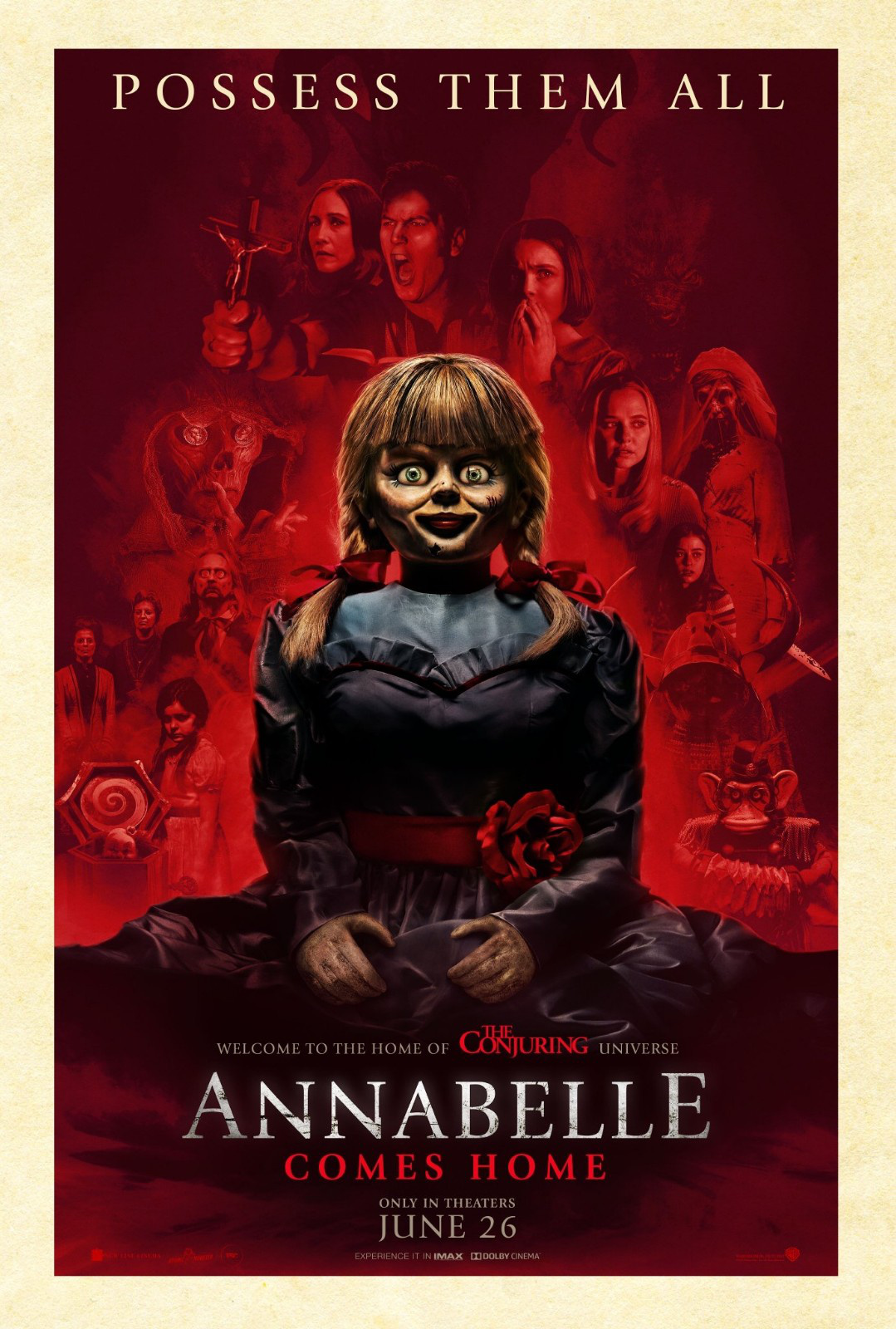 《安娜贝尔3:回家》发布预告 鬼娃归家大搞破坏
