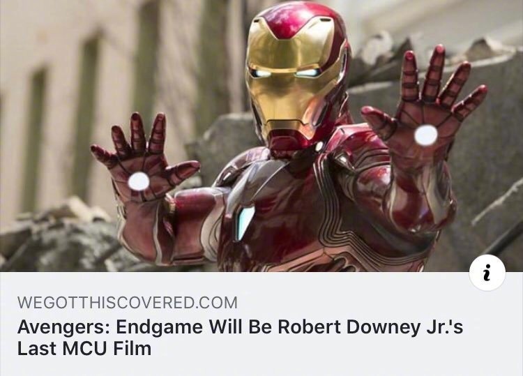 《复联4》成钢铁侠最后一部电影,10年粉丝马龙