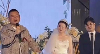 岳云鹏为新婚外甥李筱奎致辞 疑意外曝光三胎儿子