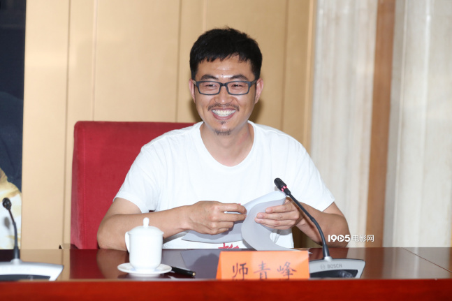 当天,影片导演田波,主演师青峰代表主创团队走进中国社会科学院,与社