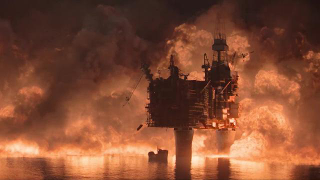挪威灾难片北海浩劫曝预告海上钻井台爆炸能否逃出生天