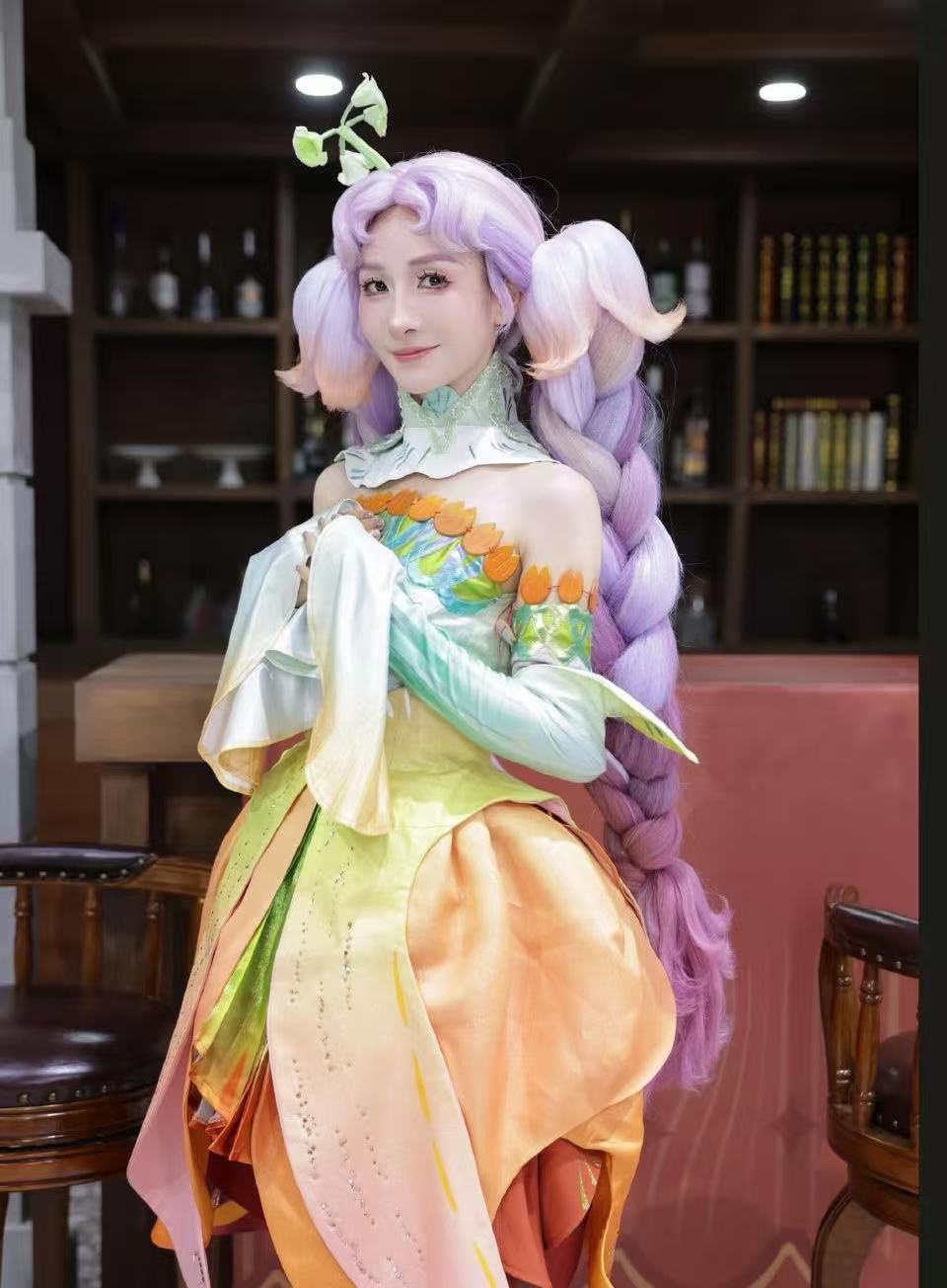 这居然是陶昕然? 一组cos芙拉贝尔的图还以为是哪个专业cos