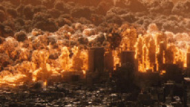 《先知》电视预告 烈焰袭城精彩镜头曝光