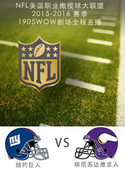 2015-2016賽季NFL紐約巨人VS明尼蘇達維京人