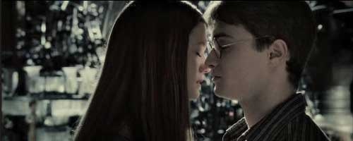 哈利波特与秋接吻图片