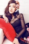 “潘金蓮”甘婷婷妖嬈寫真 誘惑搭配黑色透視裝