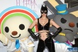 众名模玩Cos秀美腿吸引眼球 林嘉绮扮性感猫女
