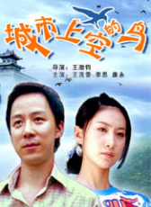 城市上空的鳥(niǎo)