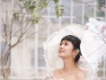 张娜拉最新可爱风婚纱照 流露出小女人娇嗔羞态