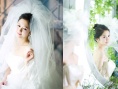 张娜拉最新可爱风婚纱照 流露出小女人娇嗔羞态