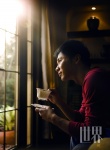 李晨、董璇再登時(shí)尚雜志 溫馨共享都市休閑時(shí)光