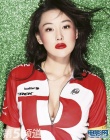 張馨予化身百變機(jī)車女 紅唇烈焰演繹性感哲學(xué)