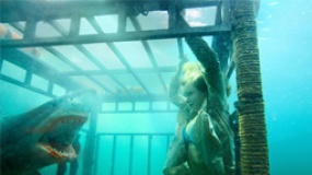 《鲨鱼惊魂夜3D》独家中文预告 美女肉搏大白鲨