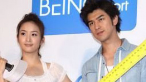 林依晨与陈柏霖清爽出席代言 不相信男友偷吃新闻