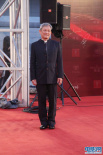 《肩上蝶》导演张之亮走红毯 孤身一人面带微笑