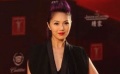 杨千嬅深V黑色长裙亮相红毯 雍荣华贵尽显低调