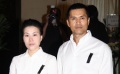 吕良伟为其父设灵双眼通红 旧爱郭锦恩携女儿致祭