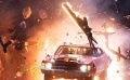 《狂暴飞车3D》片段 凯奇、菲德内尔上演爆炸车战