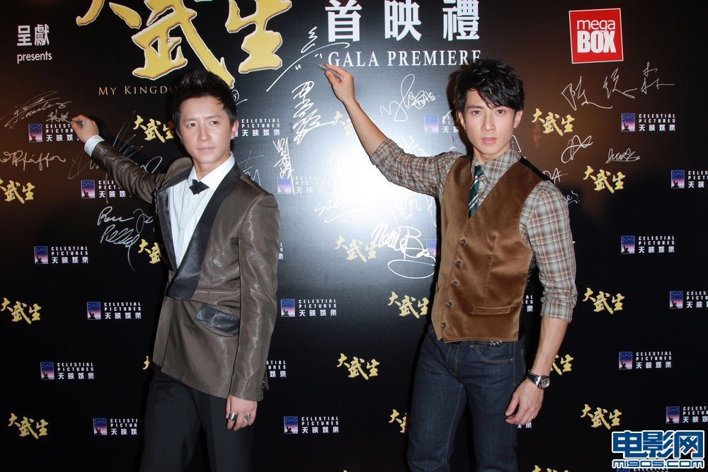 韩庚新片宣扬京剧文化 吴尊愿意露股不会拍裸照