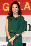 楊紫瓊“紅配綠”攜手呂克·貝松 釜山宣傳新片