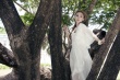 Angelababy宛若凡間精靈 多款造型秀驚艷紅唇