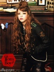 安室奈美惠烟熏妆登杂志封面 秋装写真性感辛辣