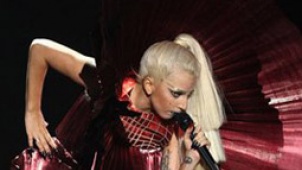 11月9日：Gaga惊艳换装秀 莱昂纳多欲夺“金人”