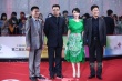 林永健开心踏上红毯 车永莉绿色长裙成全场焦点