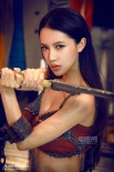 潘霜霜游戏大片花絮曝光 多变表情彰显另类性感