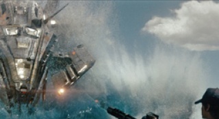 《超级战舰》拍摄花絮 彼得·伯格展真实海军部队
