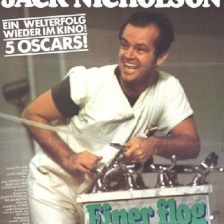 《飞越疯人院》海报