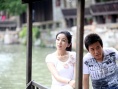 《愛@桐鄉(xiāng)》水上婚禮 李東恒、劉庭羽船頭熱吻