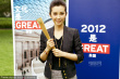 李冰冰將赴英傳遞奧運圣火 穿干練短裙意氣風發(fā)