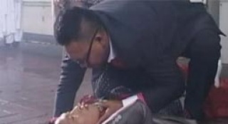 寧靜、姜武“大鬧洗衣房” 戲里夫妻遭遇驚魂一幕