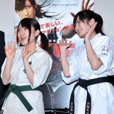 空手道女孩