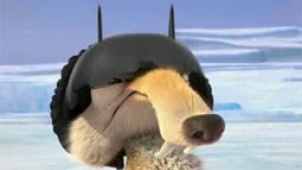 《冰川时代4》创意病毒视频 “鼠蝠侠”黑暗崛起