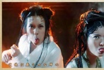 白晶晶（莫文蔚 飾）和師姐春十三娘（藍(lán)潔瑛 飾）一起去找唐僧想吃其肉，卻碰見了孫悟空轉(zhuǎn)世的至尊寶，因無法忘記對(duì)孫悟空的愛戀?gòu)膸熃闶种芯攘酥磷饘殻约簠s身中奇毒。至尊寶離開她去尋解藥，她以為至尊寶是假情假意而跳崖。牛魔王救了她，逼她帶路去盤絲洞，又被師姐所騙，以為至尊寶已和春三十娘有染，憤而自刎。至尊寶用月光寶盒穿越時(shí)空去找她，卻穿越到五百年前宿命地遇到了紫霞仙子，和白晶晶的戀情也無疾而終。春十三娘卻誤施法，和二當(dāng)家有了孩子，生死關(guān)頭為了夫兒犧牲了自己……