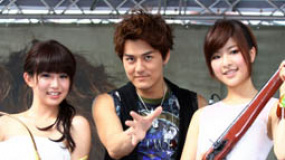 吴克群鸟巢将演音乐剧 师妹郭书瑶、关诗敏同庆功