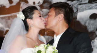 錢嘉樂、湯盈盈注冊 奉子成婚當(dāng)眾熱吻曬甜蜜